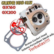 MESIN GX200 CYLINDER HEAD ASSY - GX160 2500 WATT 3000 WATT COMPLETE engine and generator deckel