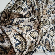 Satin silk fabric by the meter silk satin fabric/ tiger satin fabric/