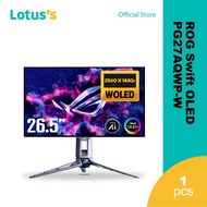 Asus Rog Swift 27" Pg27Aqwp-W Oled Qhd Dual Mode 520Hz & 720Hz Gaming Monitor