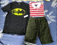 男童衫褲 A&F Abercrombie and Fitch L Gap Kids XL Regular 145-150 cm 12-13yrs Batman DC Logo Rebel by Pri