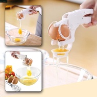 MXMIO Egg Shell Cracker, Plastic White Egg Separator, Convenient Egg Breaker For Breaking Egg