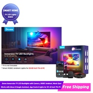 Govee Immersion TV LED Backlights with Camera, RGBIC Ambient Wi-Fi TV Backlights for 55-65 inch TVs 