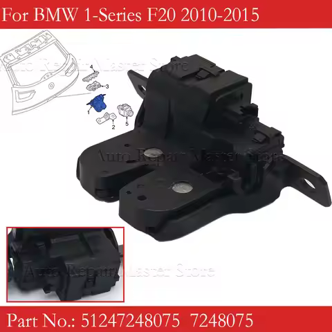 7248075 Car Trunk Lid Lock Tailgate Rear Latch Lock Actuator Fit for BMW 1-Series F20 2010-2015 BMW 