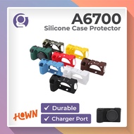 Silicone Case for sony A6700 Body Cover Soft Casing Cover for A 6700 (Rubber Silicon Cover)