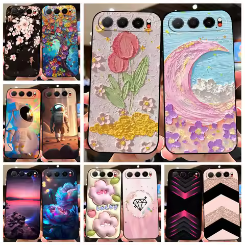 For ZTE Nubia Air 2025 Case Z2468N Fashion Cute Painting Soft TPU Protective Cover For Nubia Air 5G 