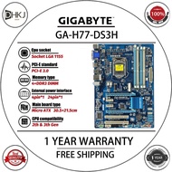 Used Gigabyte GA-H77-DS3H Motherboard 32GB LGA 1155 DDR3 ATX Mainboard 100% Tested Fast Ship