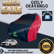 GEELY OKAVANGO HIGH QUALITY CAR COVER - WATER REPELLANT, SCRATCH, AND DUST PROOF - BUILT IN BAG