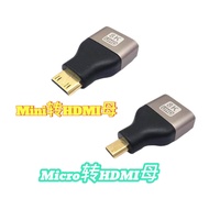 Converter Jack - Mini HDMI and Micro HDMI to HDMI Converter