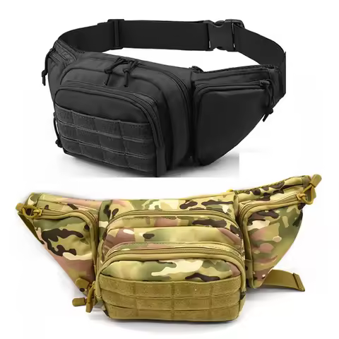 Tactical Pistol Bag Chest Waist Handgun Bag Holster Gun Fanny Pack with Magazine Pouch Holder for GL