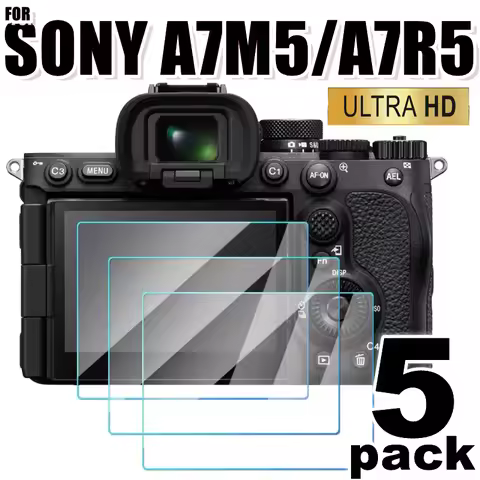 1/3/5Pcs Tempered Glass for Sony Alpha A7V A7 V A7RV A7M5 A7RM5 A7R5 HD 9H Hardness Screen Protector
