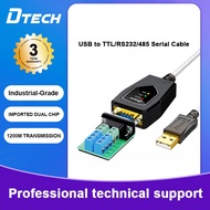 DTECH USB to TTL/RS232/RS485 Industrial Serial Port Cable 1M Communication Module Lightning Protecti