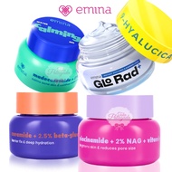 Emina Moisturizer Gel - Emina Water Bright Glow Gel - Emina Water Barrier Balancing Gel - Glo Rad+