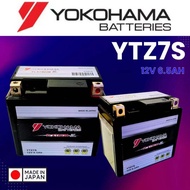 YTZ7S YTZ7 BATTERY GEL YOKOHAMA ( MAINTANANCE FREE ) RS150 NMAX NVX 155 BELANG150 FZ150i VARIO CBR10