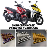 🇹🇭💥SKRU CRANKCASE VARIO 150 VARIO 160💥🇹🇭 SKRU COVER CRANKCASE CLICK VARIO 150 160 BRAND HENG THAILAN