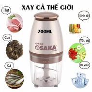 OSAKA Mini Meat Grinder Copper Lid Blender, Multifunctional Blender