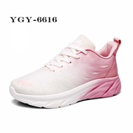 YGY-6616 รองเท้าผ้าใบ สีทูโทน สปอร์ตฟิตเนส ผ้าตาข่ายระบายความร้อน ทรงสวย น้ำหนักเบา มี 5 สี ไซส์ 36-