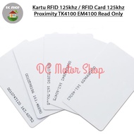 RFID Card 125khz / RFID Card 125khz/Proximity TK4100 EM4100 Read Only