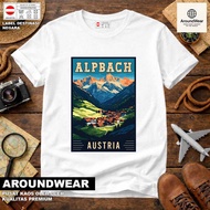 AUSTRIA SOUVENIR T-SHIRT 4 WEAR COUNTRYTAG ASAL AUSTRIA COTTON 30S SOUVENIR PREMIUM GIFT