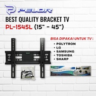 PELOR Bracket LCD TV Bracket/ Large LED/ 15-45 - 75 Inch Tilt Waterpass