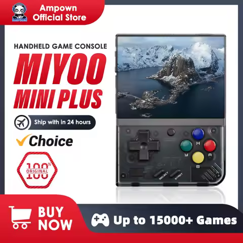 MIYOO Mini Plus Portable Retro Handheld Game Console V2 Mini+ IPS Screen Classic Video Game Console 