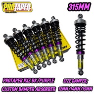 RXZ PROTAPER 315MM ABSORBER SET CUSTOM DAMPER