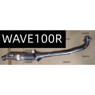 TS RACING Open Racing Exhaust Ekzos 28mm WAVE100R WAVE100-R