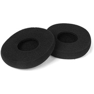 A Pair of Replacement Foam Earpads Ear Pads Ear Cushions for Logitech H800 Wireless Headphones Headset (Black)