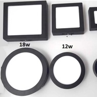 Living Room/Bedroom Ceiling Lamp with Black Border, Decorative Square/Round Led Ceiling Lamp