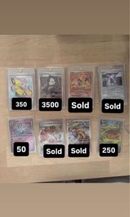 Ptcg 日版| 奇樹sr、瑪俐sr、噴火龍25週年、路奇亞lv43、派帕sar、超夢夢sar、噴火龍sar｜中文仙子伊貝大師球｜