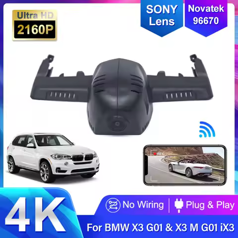 4K 2160P Wifi Car Dvr Dash Cam Camera Recorder For BMW X3 G01 for BMW X5 G05 for BMW X7 G07 for BMW 