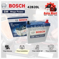 Bateri Kereta / Car Battery - Bosch SM Mega Power - 42B20L / NS40