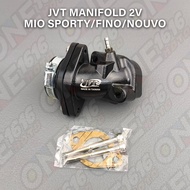 JVT MANIFOLD 2 VALVES FOR MIO SPORTY/FINO/NOUVO HEAVY DUTY PERFORMANCE PARTS