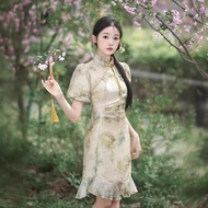 IBUY Xialu Spring Summer Cheongsam - Stylish Slim-Fit Design