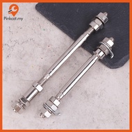 Pinkcat Bike Bearing Shaft Bike Front Rear Wheel Hub Axle Solid Shaft Lever Spindle Shift Shaft Rear