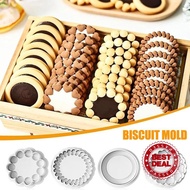 Cookie Making Mold Jam Sandwich Flowers Cookie Mold 3d Kitchen Iscuit Diy Supplies D4z2