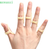 MXWANXI Oval Finger Splint, Waterproof Ring Sleeve Finger Splint Support, Toe Joint Fixator Bend Finger Cuff Oval Skin Finger Joint Stabilizer Ache Cure