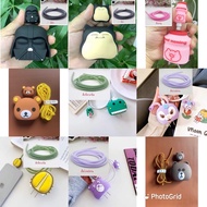 ️Thai Size 18 W/20w Charger/Cable Set 18w/20w Cartoon Design Adapter With