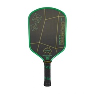 Six Zero Double Black Diamond Control Pickleball Racket - Green and Gold