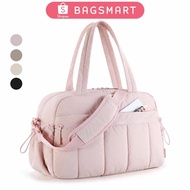 BAGSMART Duffel Bag Large Capacity Separate Dry And Wet Compartments Suitable For Fitness Gym And Tr
