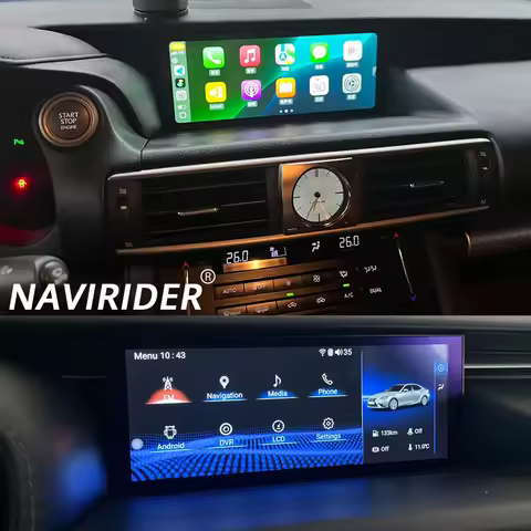 Navigation Autoradio 10.25inch Car Multimedia Player Radio For Lexus IS RC 200 250 200t 300h 2013-20