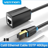 Vention Cat8 Ethernet Cable SSTP 40Gbps Super Speed Network Cable Extension Cord Patch Cord for Rout