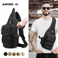 Shoulder [Unk] Bag Nakatago Pistol Holster Carry Pouch [Unk] EDC Tools Sling Backpack Para Sa