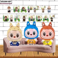 Labubu Happy Birthday Banner Labubu Happy Birthday Flag Banner/ Labubu Birthday Banner/