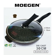 Panci Wajan Wok Pan MOEGEN Germany 30cm new Type Z / Panci Penggorengan Teflon Anti Lengket Original