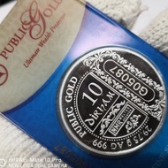 10 DIRHAM PUBLIC GOLD