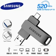 Samsung 2 In 1 Type-C Flash Drive 64GB 128GB 256GB 512GB 1TB 2TB High speed Metal Flash Drive U Stic