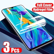 3Pcs Hydrogel Film Screen Protector For Samsung Galaxy S22 S21 S20 Ultra Plus S21FE S20FE S22Ultra S22Plus S21Plus Soft Full Cover Film On S21 S20 FE Phone Protector Film Not Glass