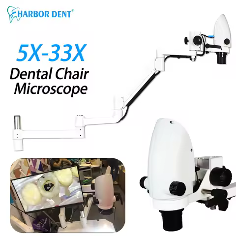 5X-33X Built-in Type Dental Electron Microscope 20 Million Pixels Video Support 4K Root Canal Micros