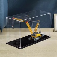 Model Exhibition Display Box 模型陈列展示盒 Kotak Pameran Jernih For Lego 42146 Liebherr LR13000 Crawler Cr