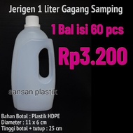 Jerigen 1 liter Gagang Samping Jerigen 1 liter segel Gagang samping